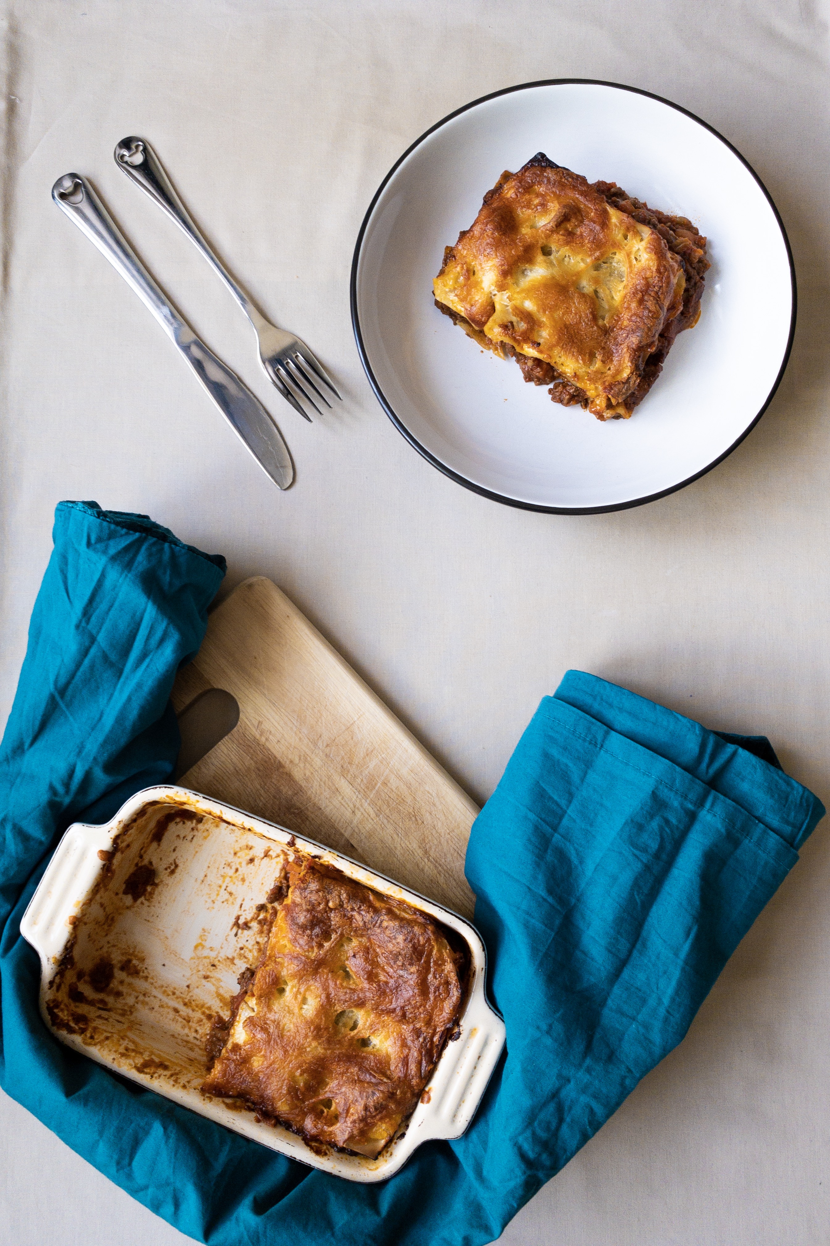 Lovely Easy Lasagne Recipe form CUBBin the Kitchen