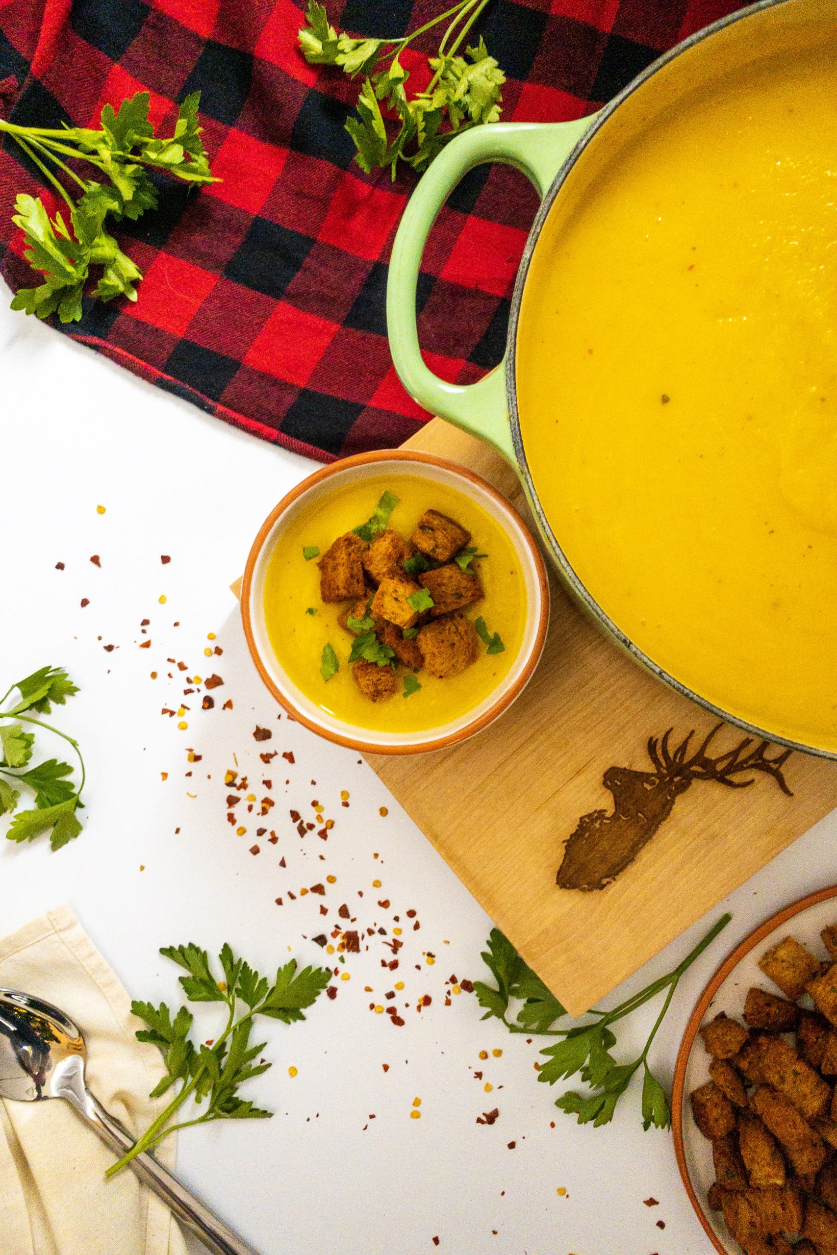 Parsnip and Pumpkin Soup