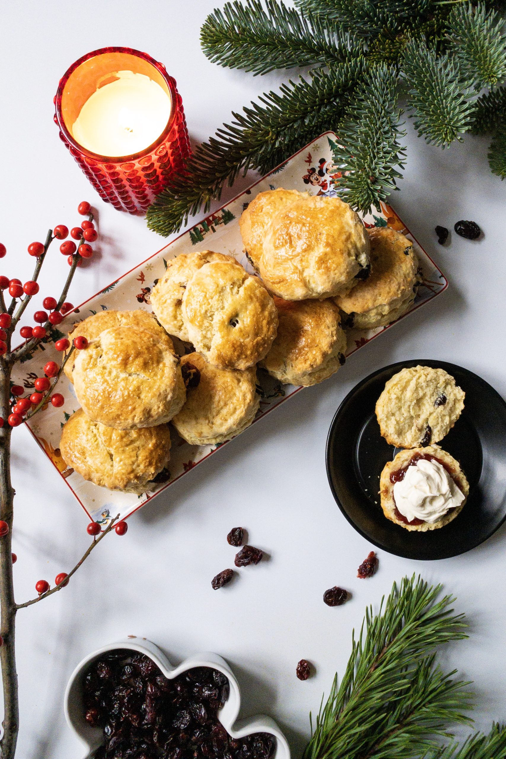 Orange and Cranberry Scones