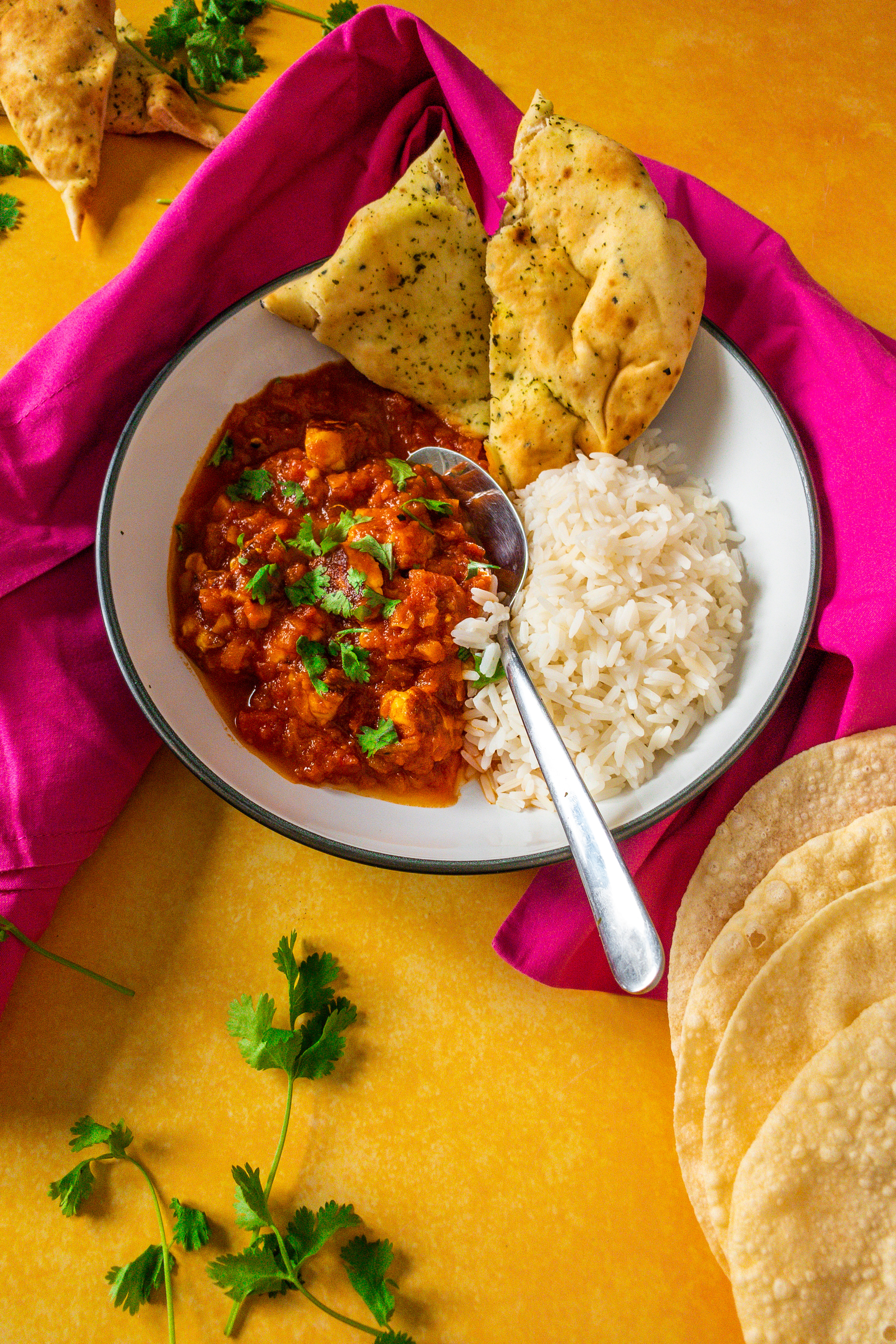 Halloumi Curry