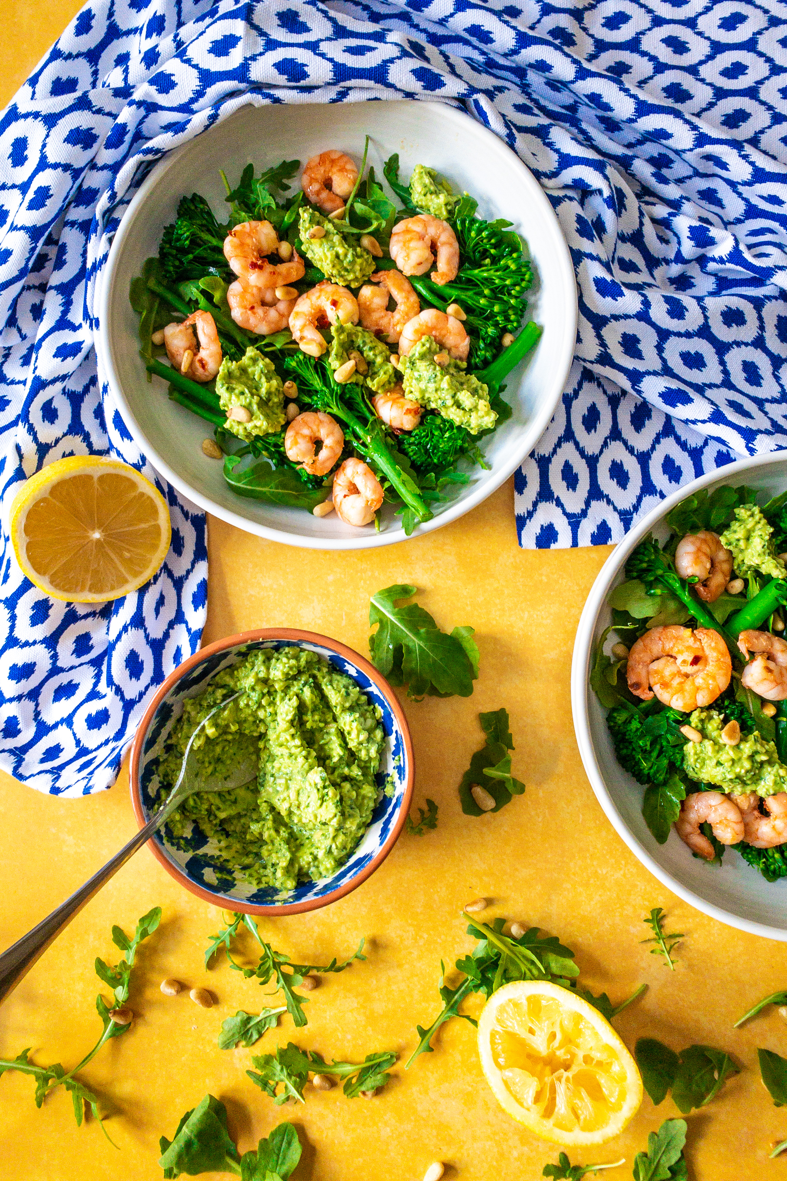 Avocado Pesto Salad
